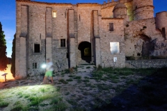 Chateau du Barroux de nuit